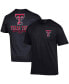 Men's Black Texas Tech Red Raiders Stack 2-Hit T-shirt Черный, L - фото #2