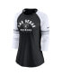 Фото #2 товара Women's Black Las Vegas Raiders 3/4-Sleeve Lightweight Raglan Fashion T-shirt