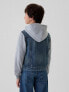 Фото #2 товара Kids Hooded Icon Denim Jacket