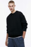 Фото #6 товара Oversized Fit Cotton Sweatshirt