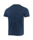 ფოტო #4 პროდუქტის Men's '47 Navy Brooklyn Nets 75Th Anniversary City Edition Mineral Wash Vintage-Look Tubular T-shirt