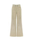 Фото #2 товара Women's Wide Leg Jeans with Zipper Detail at Waist