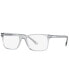 ფოტო #2 პროდუქტის PR14WV Men's Rectangle Eyeglasses