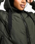 Фото #6 товара Vero Moda padded jacket with contrast trim detail in khaki