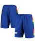 Фото #1 товара Men's Blue Denver Nuggets 1991 Hardwood Classics 75th Anniversary Swingman Shorts