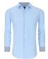 Фото #1 товара Men's Slim Fit Performance Solid Button Down Shirt