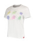 ფოტო #3 პროდუქტის Women's White Phoenix Suns Street Capsule Arcadia T-shirt