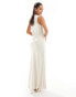 Фото #4 товара ASOS DESIGN scoop neck bias cut maxi dress in champagne