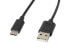 Lanberg CA-USBO-10CC-0018-BK - 1.8 m - USB A - USB C - USB 2.0 - 480 Mbit/s - Black