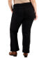 Фото #2 товара Plus & Petite Plus Size Tummy-Control Bootcut Jeans, Created for Macy's