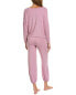 Фото #2 товара Hale Bob 2Pc Slouchy Pajama Set Women's