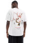 Фото #8 товара Jack & Jones oversized scenic back print t-shirt in white