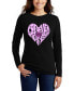 Women's Word Art Forever In Our Hearts Long Sleeve T-Shirt