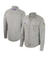 Фото #1 товара Men's x Wrangler Gray LSU Tigers Cowboy Cut Western Full-Snap Long Sleeve Shirt