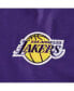 ფოტო #2 პროდუქტის Men's Purple Los Angeles Lakers The Triple Double Full-Zip Hoodie Jacket