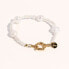 ფოტო #1 პროდუქტის 18K Gold Plated Mixed Large & Small Freshwater Pearl - Kylie Bracelet 7" For Women and Girls