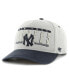 Фото #1 товара 47 Brand Men's Gray New York Yankees Double Headed Baseline Hitch Adjustable Hat