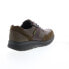 Фото #15 товара Sano by Mephisto Amory Mens Brown Leather Lace Up Lifestyle Sneakers Shoes