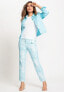 ფოტო #1 პროდუქტის Women's Mona Fit Straight Leg Water Print Pant