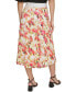 Фото #2 товара Women's Printed Pleated Pull-On Midi Skirt
