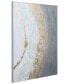 Фото #4 товара Golden Tundra Textured Glitter Hand Painted Canvas Wall Art, 30" x 40"