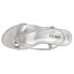 Фото #7 товара VANELi Edmee TStrap Womens Grey, Silver Casual Sandals 308690