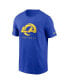 Фото #3 товара Men's Royal Los Angeles Rams Sideline Performance T-shirt