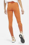 Фото #2 товара Леггинсы Nike Air высокие сжатые в талии оранжевые