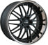 Колесный диск литой Emotion Wheels Wasabi black matt inox 9.5x19 ET15 - LK5/120 ML74.1