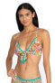 Johnny Was Mia Front Tie Bikini Top - CSW3322AH Retail $118.00