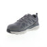 Фото #8 товара Skechers Arch Fit Slip Resistant Vigorit 200152 Mens Gray Athletic Work Shoes