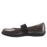 Фото #4 товара Softwalk High Point S1466-098 Womens Gray Leather Mary Jane Flats Shoes 6.5