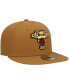 Фото #4 товара Men's Natural Wisconsin Timber Rattlers Authentic Collection Team Alternate 59FIFTY Fitted Hat