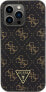 Фото #9 товара Guess Guess GUHCP14XPG4GPK iPhone 14 Pro Max 6.7" czarny/black hardcase 4G Triangle Metal Logo