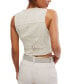 ფოტო #2 პროდუქტის Women's Cotton Tate Sleeveless Denim Vest