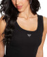 Фото #7 товара Women's Ribbed Triangle-Bling Tank Top
