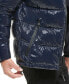 Фото #5 товара Men's High Shine Hooded Puffer Jacket