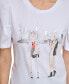 Фото #7 товара Футболка женская DKNY с графическим принтом и объемными рукавами