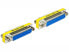 Delock 65483 - Sub-D 25 - Sub-D 25 - Blue - Silver - Yellow