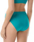 Vince Camuto 285952 Women's Reversible HIGH Leg Bikini Bottom, Medium Medium