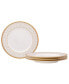 Noble Pearl Set Of 4 Bread Butter/Appetizer Plates, 6-1/2"