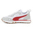 Фото #3 товара Puma Rider Fv Essential Lace Up Mens White Sneakers Casual Shoes 38718002