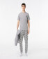 ფოტო #2 პროდუქტის Men's Stretch Jersey Pajama Set