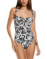 Фото #1 товара Nicole Miller Bandeau One-Piece Women's