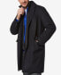 Фото #3 товара Men's Sheffield Melton Wool Slim Overcoat with Interior Bib