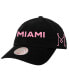 Фото #1 товара Men's Black Inter Miami CF Wordmark Dad Adjustable Hat