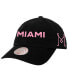 ფოტო #1 პროდუქტის Men's Black Inter Miami CF Wordmark Dad Adjustable Hat