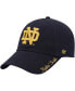 Фото #1 товара Women's Navy Notre Dame Fighting Irish Miata Clean Up Logo Adjustable Hat
