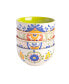 Фото #7 товара Tierra Tile Hand-Painted 4 Piece Bowl Set