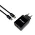 Фото #1 товара Сетевое зарядное устройство + Кабель USB A — USB C Subblim CARGADOR ULTRA RAPIDO 2xUSB DE PARED PD18W+2.4A + Cable C to C Negro